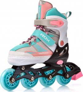 Rolki Meteor Rox rekreacyjne regulowane niebieskie r. 38-41 2