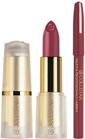 Collistar SET Rosetto Puro Lipstick 71 4.5ml + Professional Lip Pencil 13 1.2ml 1