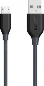 Kabel USB Anker Kabel Anker Powerline Microusb / Usb 0.9M Szary 1