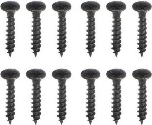 Malatec Wieszak ścienny czarny- zestaw 5 szt. 4