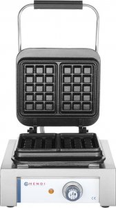 Gofrownica Hendi Gofrownica profesjonalna duża kratka 2 gofry brukselskie 2200W 2