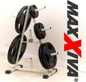 Maxxiva Zestaw ciężarków do hantli 15 kg, 2 szt 7