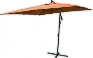 Rojaplast Metalowy parasol 270 cm - terracota 1