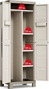 Keter Szafka Excellence Utility, 65 x 182 x 45 cm, beżowa 5