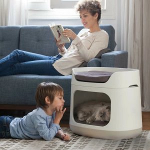 Curver Curver Legowisko piętrowe Pelech and Crate 3w1, Capp/Niebi 5