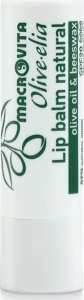 Macrovita MACROVITA OLIVE-ELIA pomadka do ust z oliwą z oliwek i woskiem pszczelim SPF20 NATURAL 4.8g 2