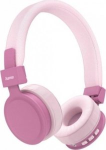 Słuchawki Hama Słuchawki nauszne Bluetooth Freedom Lit Różowe 1
