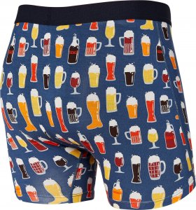 SAXX Bokserki męskie SAXX VIBE BOXER BRIEF DK DENIM PITCHER PERFECT S 2