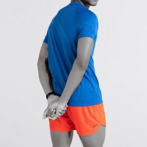 SAXX Koszulka Sportowa SAXX AERATOR Niebieska męska Peak Blue S 4