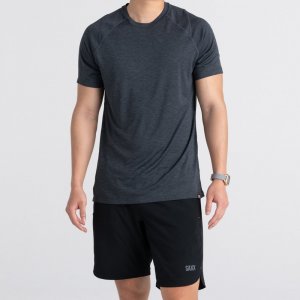 SAXX Koszulka Sportowa SAXX AERATOR Czarna męska Faded Black L 3