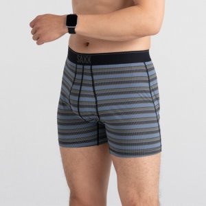 SAXX Bokserki męskie SAXX Quest Zmierzch Solar Stripe S 3