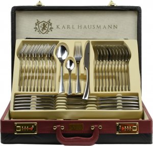 Karl Hausmann Sztućce w walizce komplet sztućcy walizka 72 el Aria Karl Hausmann 1