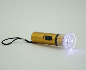 Latarka Adar Brelok latarka złota/srebrna karta 531154 ADAR mix cena za 12 szt 3