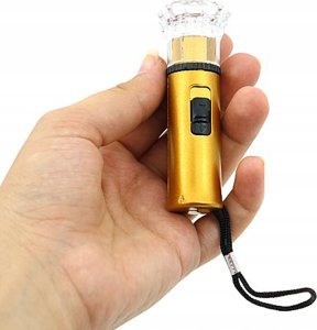 Latarka Adar Brelok latarka złota/srebrna karta 531154 ADAR mix cena za 12 szt 4