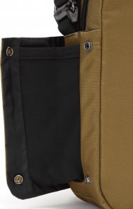 Pacsafe Torba męska na ramię antykradzieżowa/ listonoszka Pacsafe Metrosafe X vertical crossbody - Tan 9