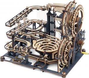Robotime ROBOTIME Drewniane Puzzle 3D - Tor Do Wyścigu Kulek LGA01 1
