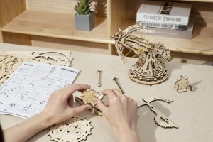 Robotime ROBOTIME Drewniane Puzzle 3D - Ciężka Balista 6