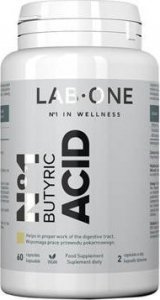 Lab One LAB ONE Butyric Acid - 60caps. - Kwas masłowy 1