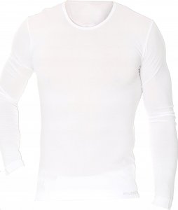 Brubeck LS01120A Koszulka męska z długim rękawem biały COMFORT COTTON  S 3