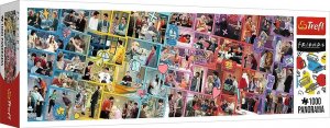 Trefl Puzzle 1000el panorama Spotkanie z przyjaciółmi. Friends 29050 Trefl 1