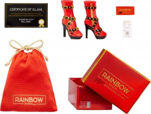 MGA MGA Rainbow High Accessories Studio Series 1, Pudełko z butami niespodzianką S Assortment in PDQ 586074 op.27szt mix cena za 1 szt 2