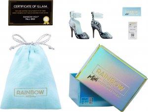 MGA MGA Rainbow High Accessories Studio Series 1, Pudełko z butami niespodzianką S Assortment in PDQ 586074 op.27szt mix cena za 1 szt 3