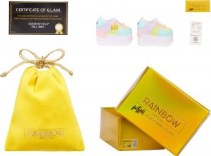 MGA MGA Rainbow High Accessories Studio Series 1, Pudełko z butami niespodzianką S Assortment in PDQ 586074 op.27szt mix cena za 1 szt 6