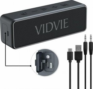 Głośnik Vidvie Głośnik VIDVIE SP914 Bluetooth czarny 7