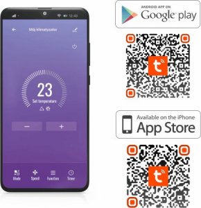 Klimatyzator Warmtec 4,1kW z Wi-Fi 46 m2 8