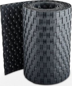 TechnoRattan Taśma Ogrodzeniowa - panelowa z TECHNORATTANU 19cm x 2,55m  RD03 2