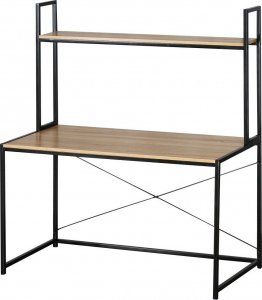 ModernHome Biurko komputerowe biurowe stół półka regał loft 1