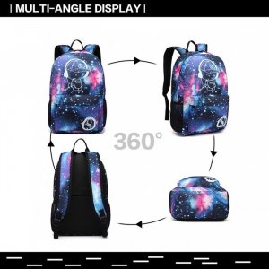 BAGINC Fajny plecak szkolny lekki i solidny Cody A4 5