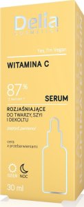 Delia Witamina C - 87% z natury - Serum rozjaśniające do twarzy, szyi i dekoltu 30ml 1