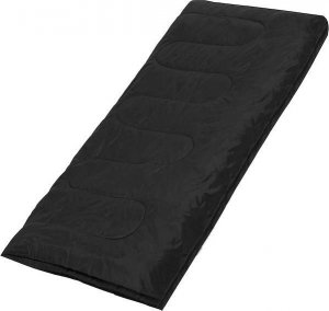Springos Śpiwór turystyczny 190x73 cm ciepły śpiwór kempingowy czarno-niebieski UNIWERSALNY 21