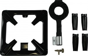 Taboret kuchenka palnik gazowy żeliwny  30 x 30 cm 5