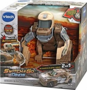 Figurka Vtech Figurki Superbohaterów Vtech Switch & Go Dinos Derrape El Gorila Rally Convertible 1