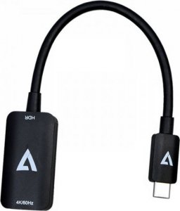 Adapter USB V7 USB-C - HDMI Czarny  (V7USBCHDMI4K60HZ) 1