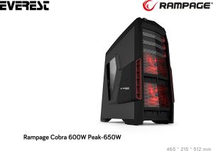 Obudowa Rampage Cobra 650W (RAMPCA13680) 1