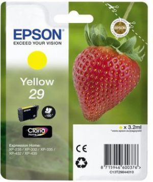 Tusz Epson oryginalny tusz T29, yellow (C13T29844022) 1