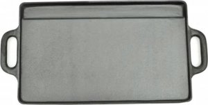 vidaXL vidaXL Żeliwne płyty grillowe, dwustronne, 2 szt, 38 x 23 cm 2