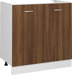Zlewozmywak vidaXL vidaXL Szafka pod , brązowy dąb, 80x46x81,5 cm 2