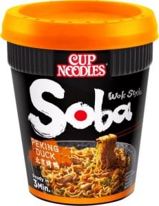 Nissin Original Nissin Cup Noodles, soba o smaku kaczki po pekińsku 87g - Nissin 1