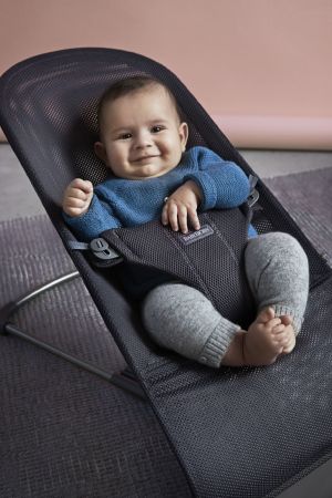 BabyBjorn leżaczek BLISS MESH Antracytowy 2