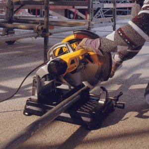 Dewalt hm-piła do metalu 355x25,4 z90/inox 3-25mm/ 10