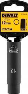Dewalt nasadka 12mm 1/2c impact socket deep 2