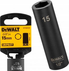 Dewalt nasadka 15mm 1/2c impact socket deep 3