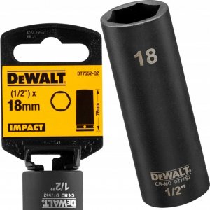Dewalt nasadka 18mm 1/2c impact socket deep 3