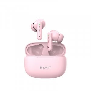 Słuchawki Havit TW967 Różowe 1