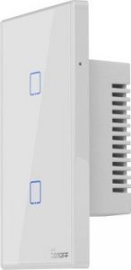 Sonoff T2US2C - 2-gang Wi-Fi Smart Wall Switch US - White 2