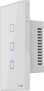 Sonoff T2US3C - 3-gang Wi-Fi Smart Wall Switch US - White 2